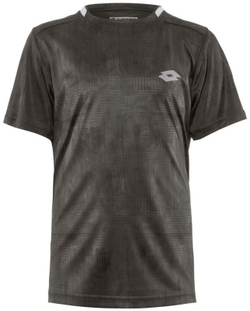 Футболка для мальчика теннисная Lotto Top Ten B Tee PRT PL - зеленый