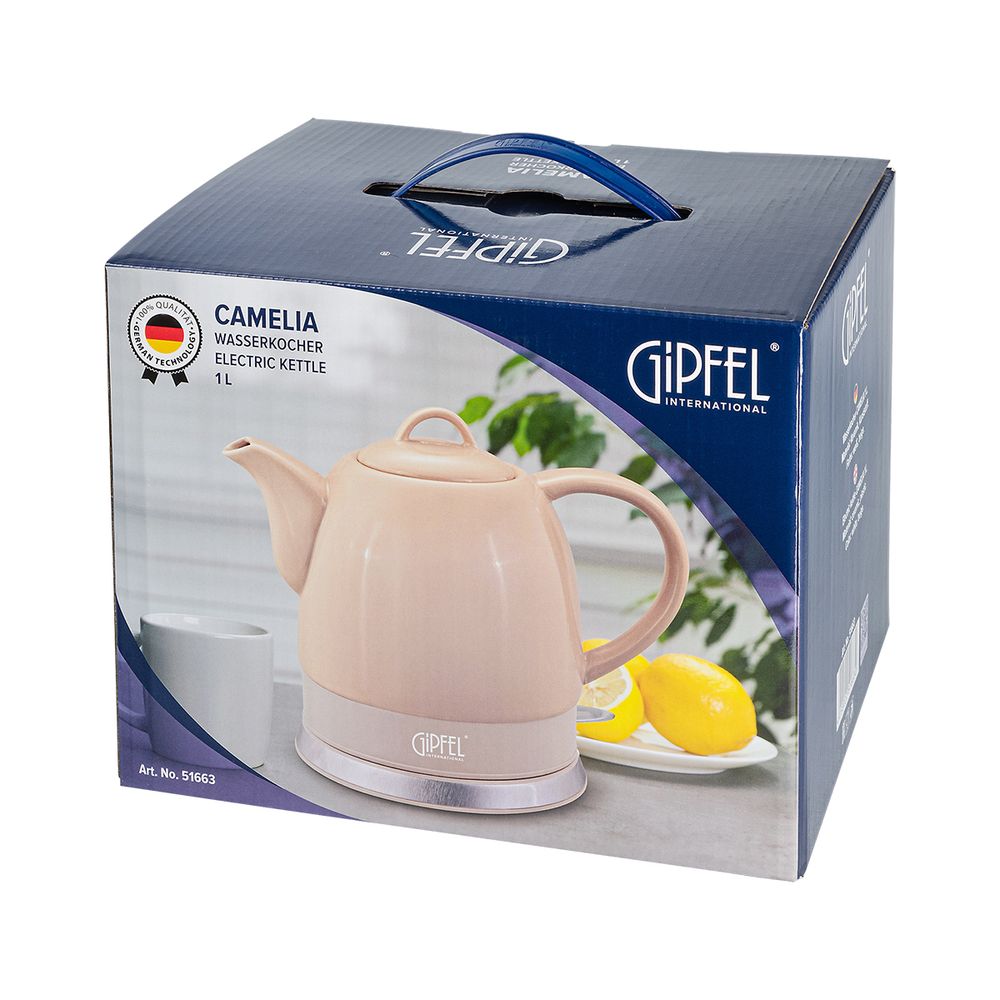 Электрический чайник Gipfel Camelia 51663 1 л