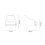 Кресло ENZA HOME GRACE EH59833