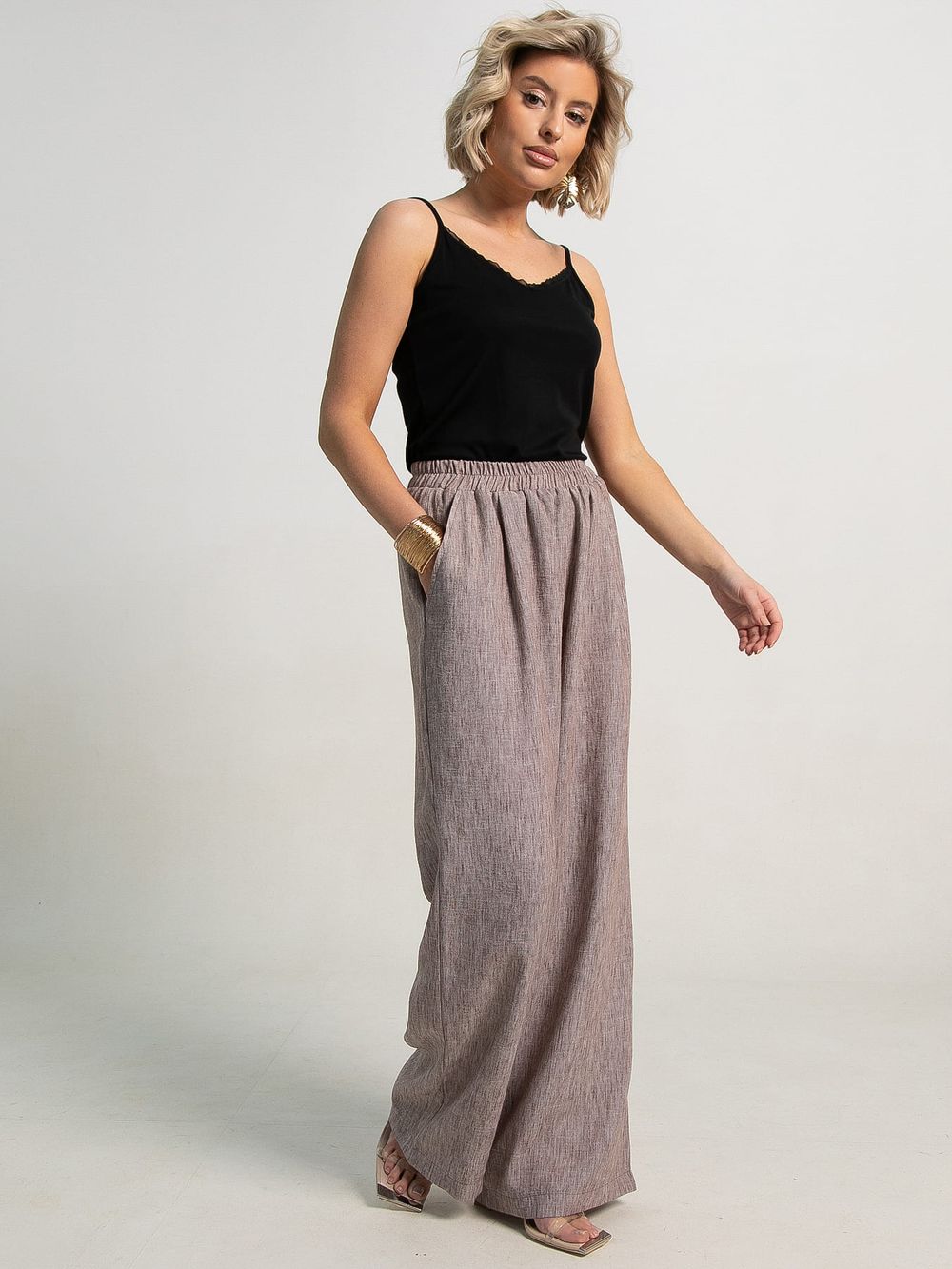 Брюки Натюрель (какао) Б15653-19М LT Collection