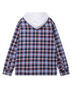 Рубашка С Капюшоном Hooded Flannel Shirt