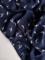 Ткань для шитья штапель вискоза принт