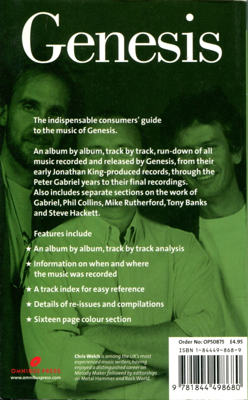 Genesis: The Complete Guide To Their Music / Chris Welch