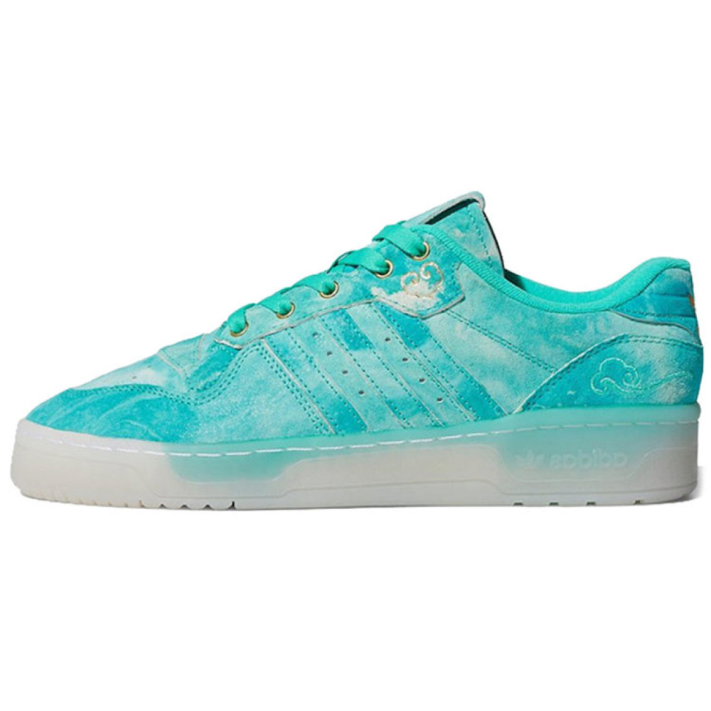 Кроссовки Adidas Originals Rivalry Low Hi Res Green