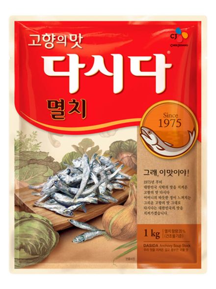 Приправа Дашида CJ Cheiljedang со вкусом анчоуса, 1 кг