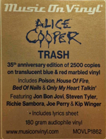 Alice Cooper / Trash (Coloured Vinyl)(LP)