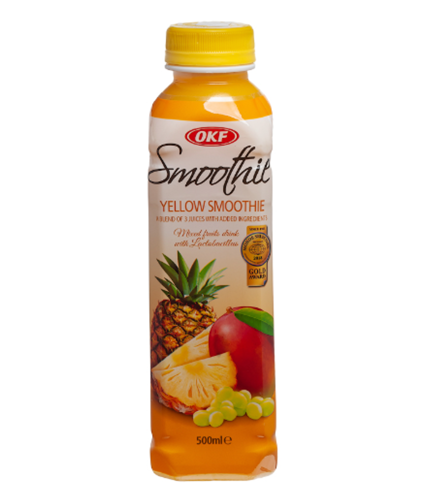 Смузи Smoothie YELLOW (ананас, манго, виноград), 500мл