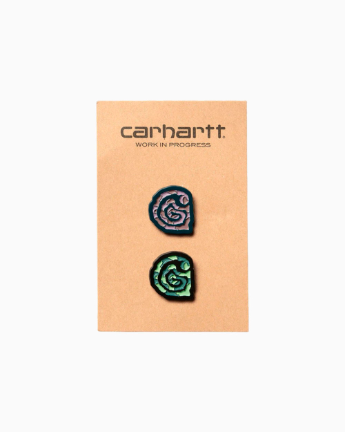 Значки (2шт) Carhartt WIP Helix Pins