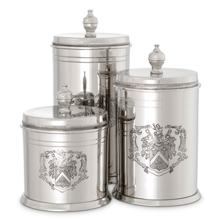 Декоративные банки Box Gaston set of 3 арт.103994