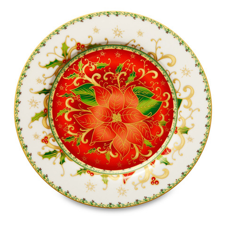 Набор тарелок десертных 6шт 19см Lamart Palais Royal Рождественская звезда