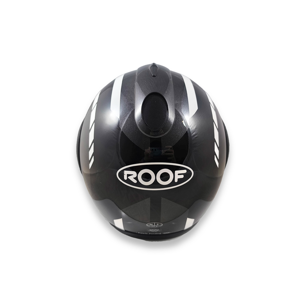 Шлем Roof Boxer V8 LP20 BLK/MET/WH S