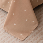 Комплект постельного белья Делюкс Сатин 100% хлопок на резинке LR632