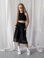 Шорты бермуды для девочки в школу