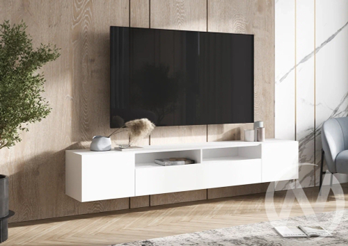 Тумба ТВ (2000) Сити (белый)