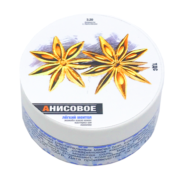 Мыло для бритья ТДС Кремовое: Анисовое легкий ментол, 85гр., баночка