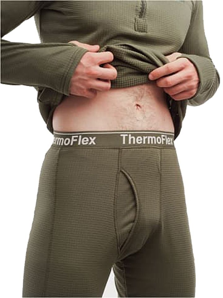 Термобелье Thermo Flex перфорированное (олива)