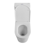 Унитаз-моноблок безободковый BelBagno Tre BB673CP-MN-TOR/SC с крышкой-сиденьем микролифт, белый