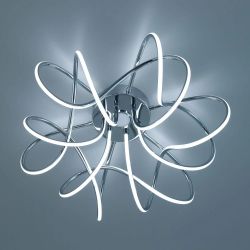 Citilux Мишель CL229161 RGB Люстра светодиодная с пультом Хром