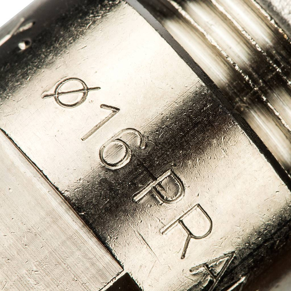 Уголок90" с наружной резьбой Prandelli 16x2,0х1/2"