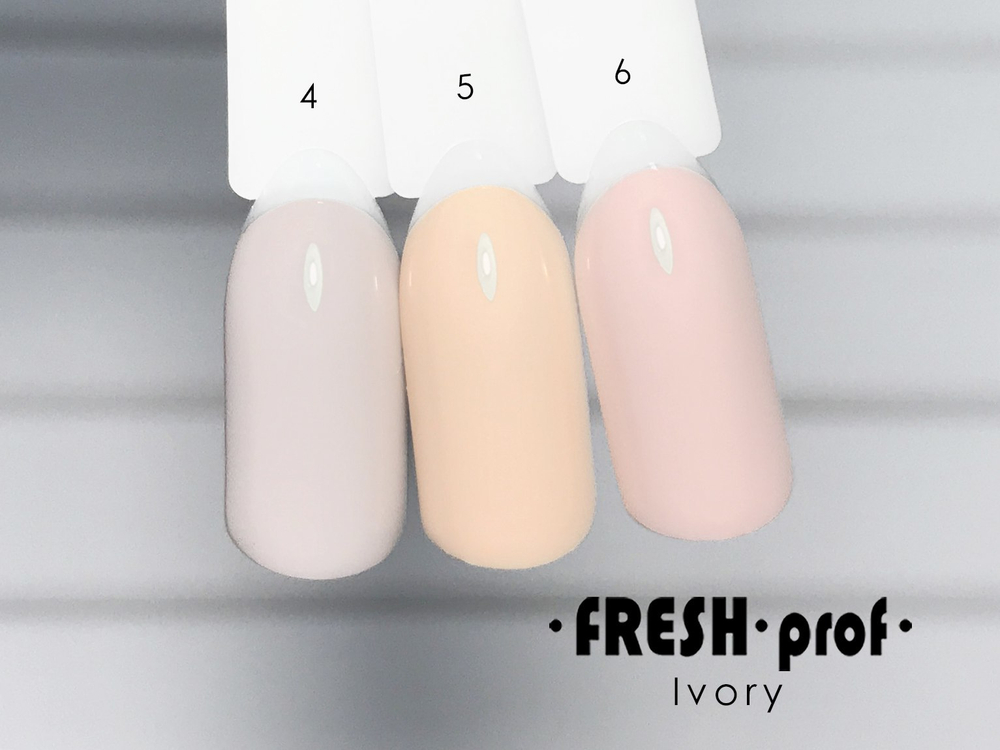 Гель лак Fresh prof IVORY 10мл №04