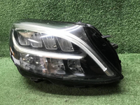 Битая Фара правая Mercedes C w205 (2018-2023) LED