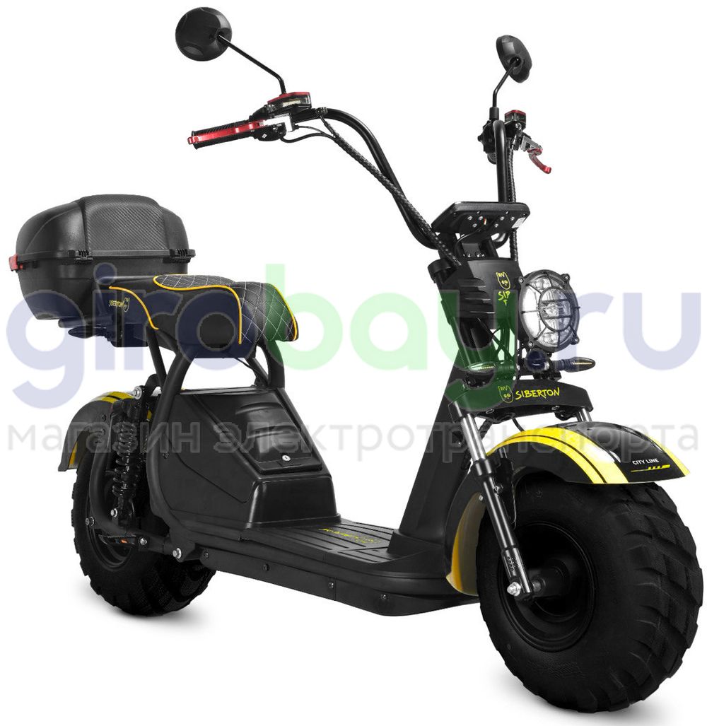 Электроскутер SIBERTON PRO 2000W (60V/21Ah) фото №3