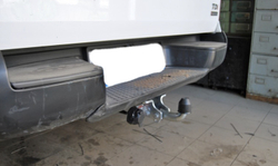 Фаркоп оцинкованный Galia V076A для Volkswagen Amarok 2010-(паспорт и сертификат в комплекте)(без электрики)