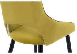 Стул на металлокаркасе Ordal khaki / black