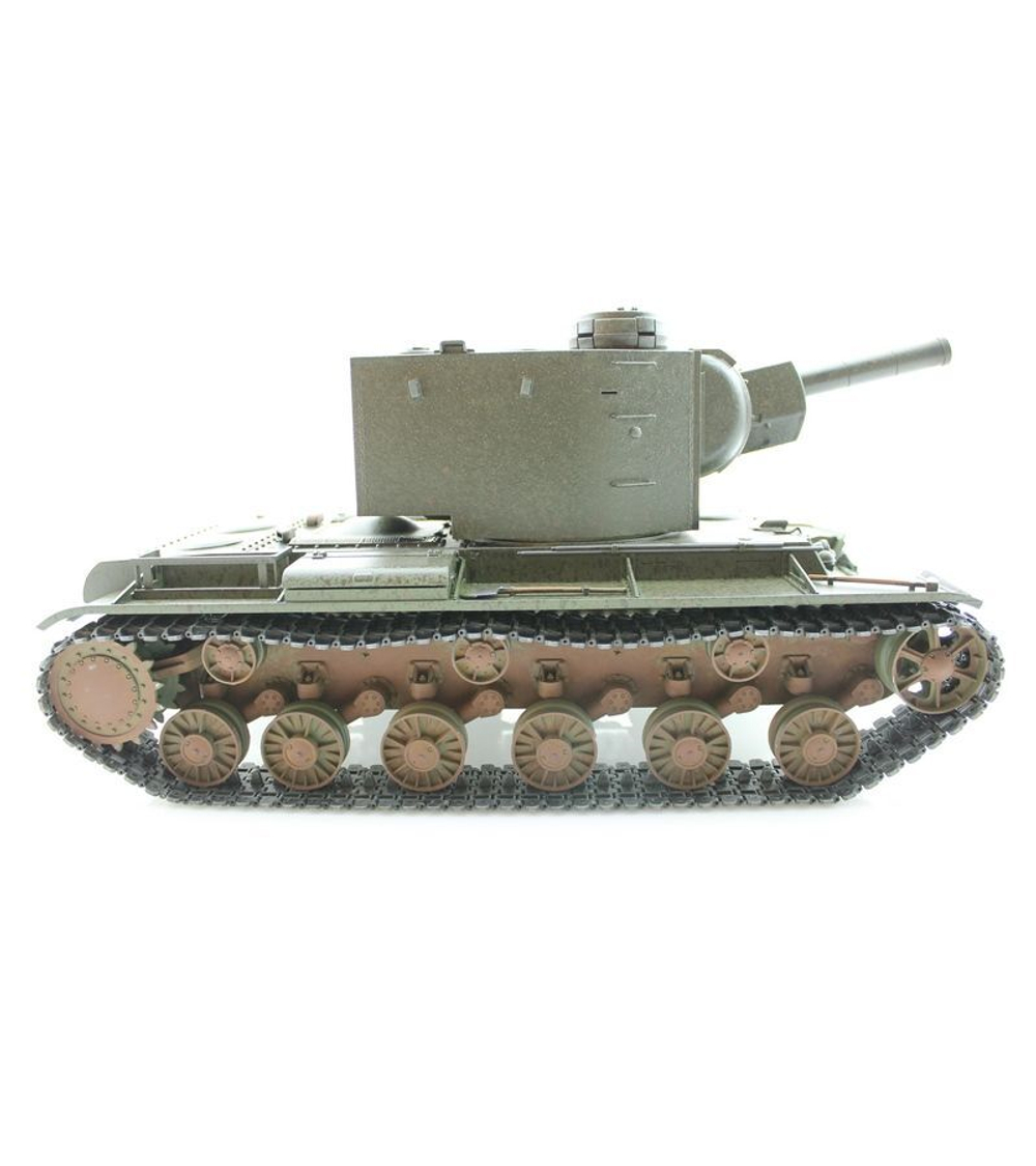 Радиоуправляемый танк Torro КВ-2 1/16 СССР, зеленый, ИК-пушка V3.0 2.4G RTR