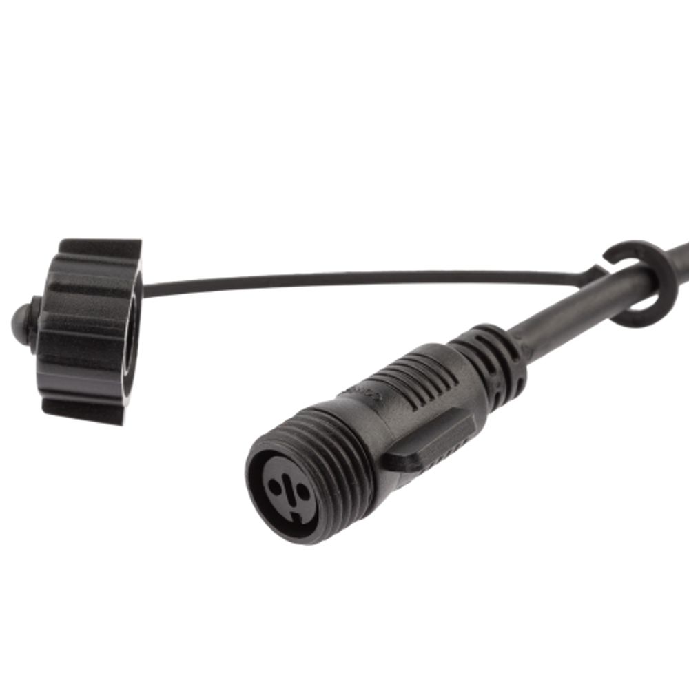Коннектор ЭРА ERAPS-C для гирлянд Т-образный IP65 каучук черный | Профессиональное праздничное и новогоднее освещение