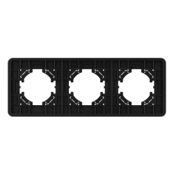 Рамка алюминиевая FRM-AKIRY-AL-3-BK (Arlight, -) 049729