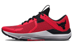 Under Armour Project Rock Bsr 2 low-cut training shoes for men and women the same style red and black