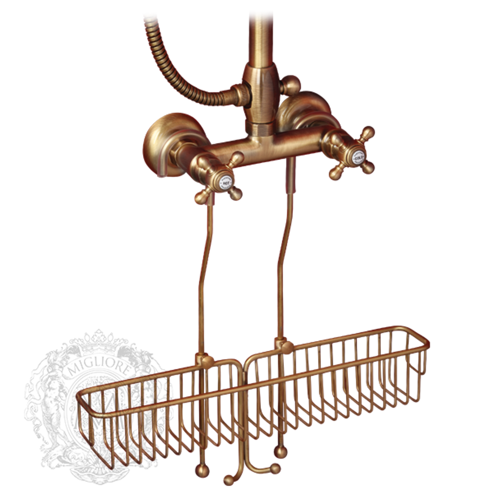 Полка-решетка подвесная на смеситель Migliore Complementi H42xL40xP13cm ML.COM-50.175