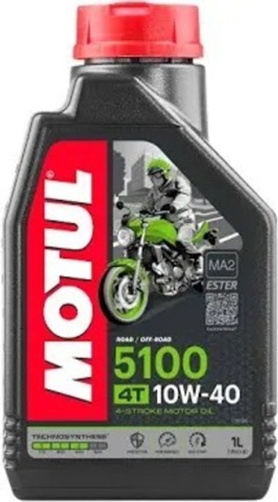 MOTUL 5100 4T 10W40 (1л) VN Technosynthese моторное масло (мото)