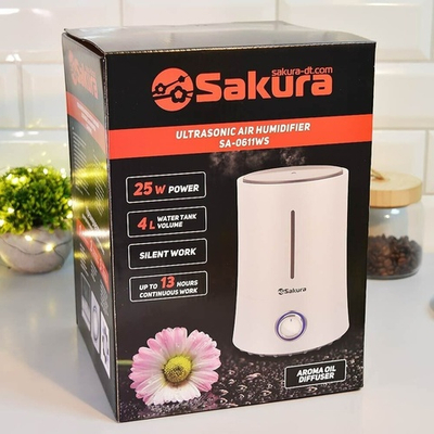 Увлажнитель 4л 25Вт SA-0611WS