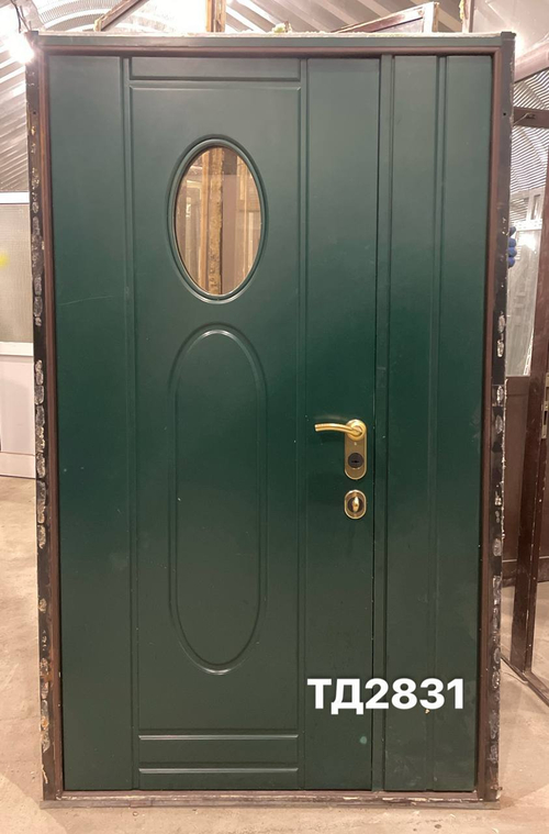 Дверь металлическая Б/У 216(в) х 132(ш) Входная