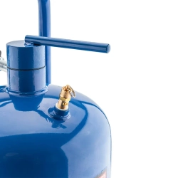 Пескоструйный аппарат передвижной пневматический напорного типа (бак 19л, 170-566л/мин, 4-8,5атм) Forsage F-SB5