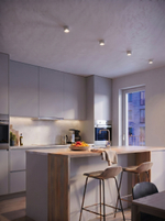 Накладной светодиодный светильник Crystal Lux CLT 075C WH