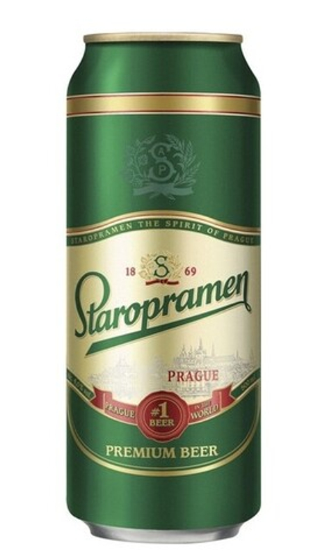 Старопрамен Премиум 0,5 5% Чехия ж/б