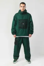 Анорак Codered Square Wide Легкий зеленый темный