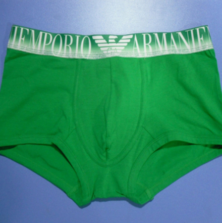 Мужские трусы боксеры Emporio Armani Green Boxer