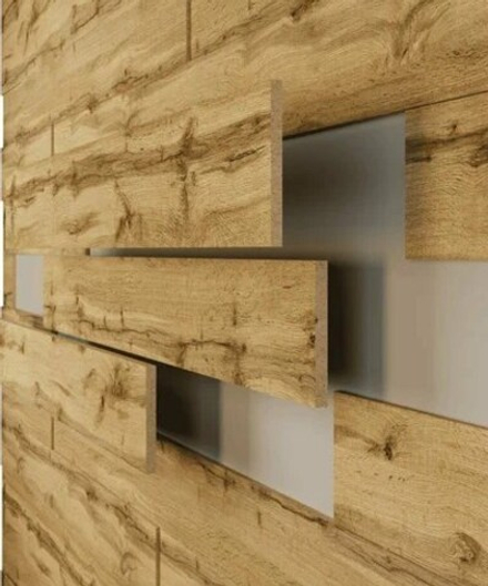 Панели МДФ 3D, Дуб Пекан