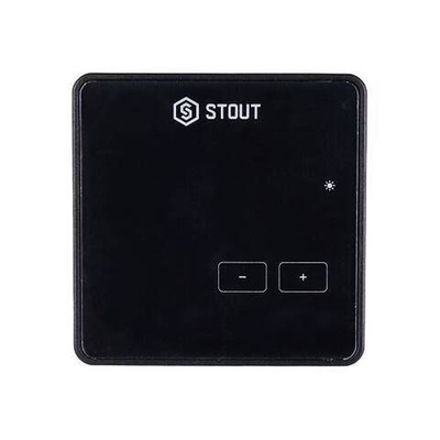 Терморегулятор комнатный STOUT R-9z (проводной, для контроллера L-9r, цвет черный)