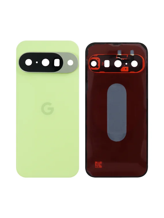 Задняя крышка для Google Pixel 10 лимонная (Limoncello) со стеклом камеры