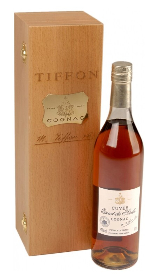 Коньяк Tiffon Cuvee Quart de Siecle, wooden box, 0.7 л