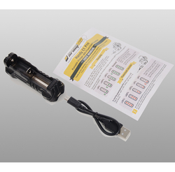 Зарядное устройство Armytek Handy C1 Pro / 1 канальное ЗУ / LED индикация / Вход 5V MicroUSB / Выход 1A / Powerbank 2,5A