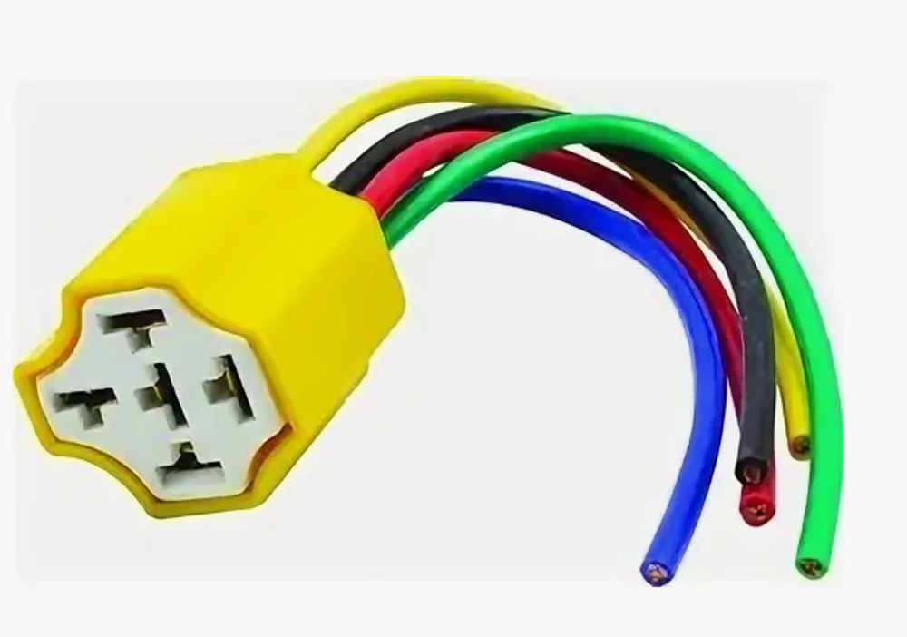 Разъем 5-ти контактого реле МРРК-5-6,3 Керамика МАЯК