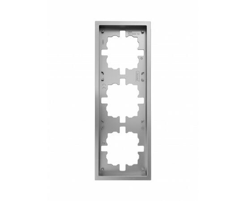 Рамка 3-мест. горизонт. ZIMA бел. LEZARD 704-0200-148