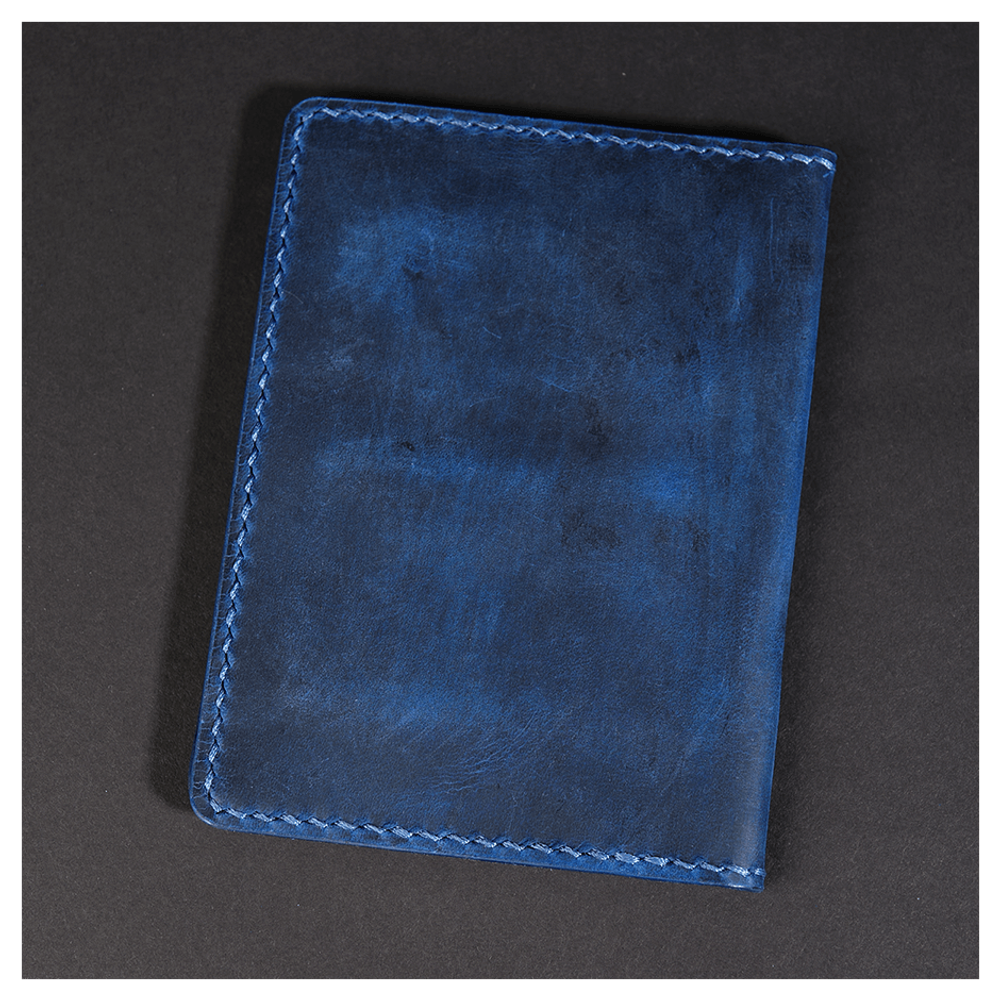 Кожаная обложка на паспорт «Шаманка»