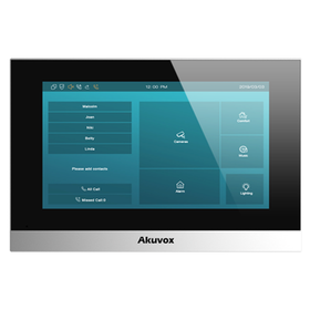 IP монитор домофон серебристый C313 Akuvox с настройкой